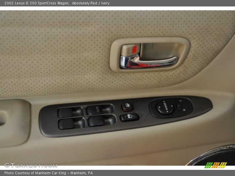 Absolutely Red / Ivory 2002 Lexus IS 300 SportCross Wagon