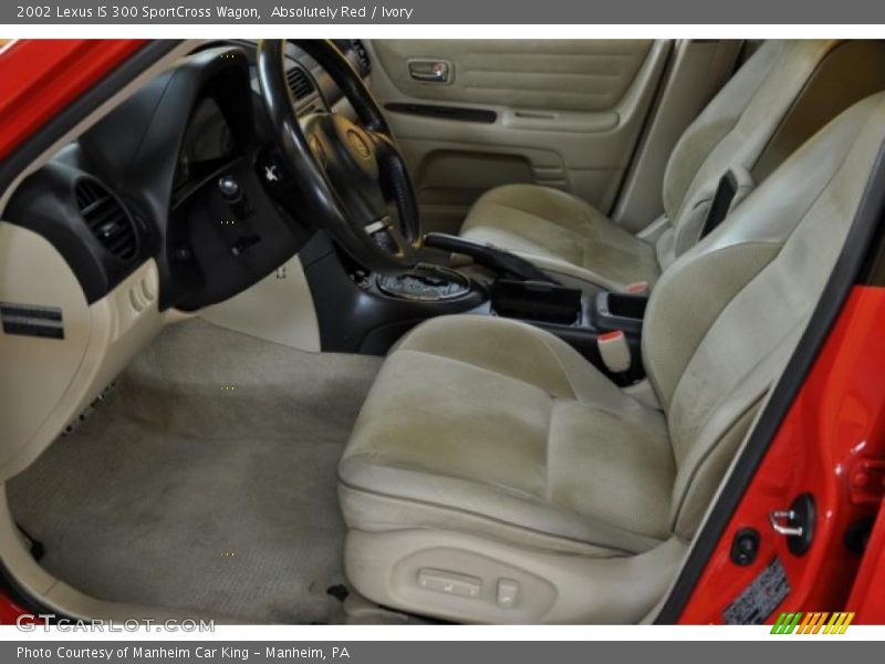  2002 IS 300 SportCross Wagon Ivory Interior