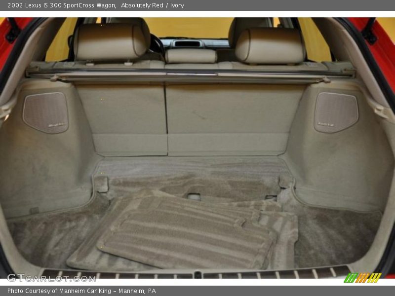  2002 IS 300 SportCross Wagon Trunk