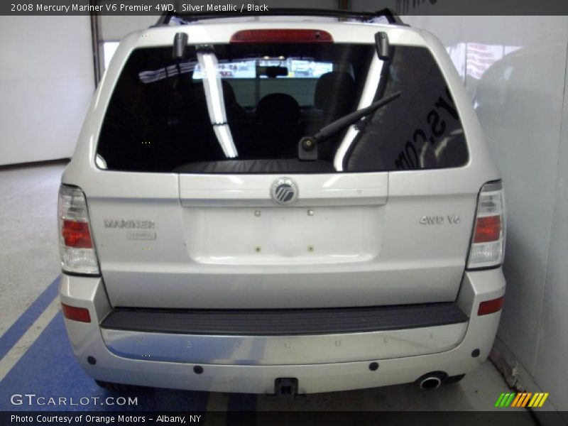 Silver Metallic / Black 2008 Mercury Mariner V6 Premier 4WD