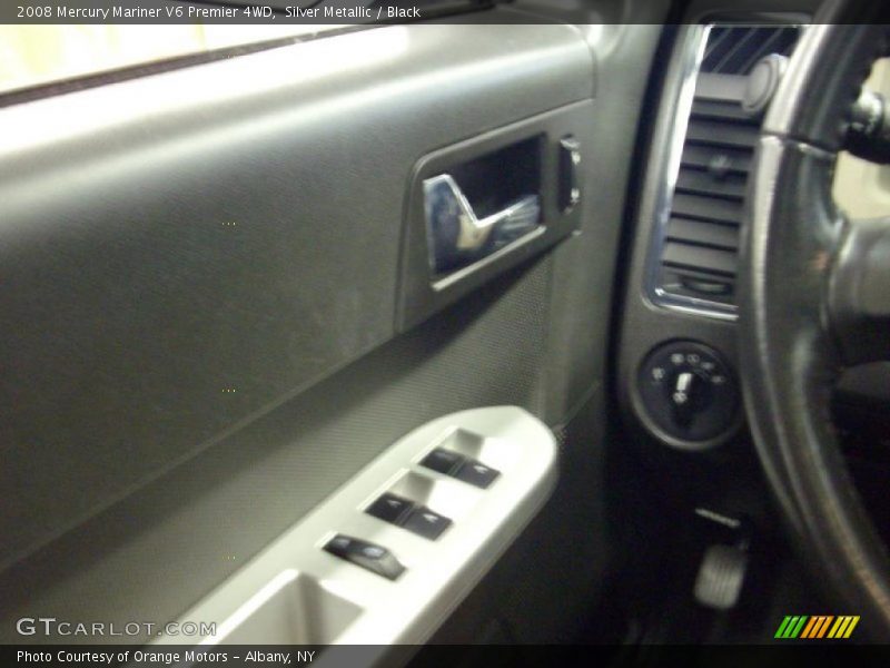 Silver Metallic / Black 2008 Mercury Mariner V6 Premier 4WD