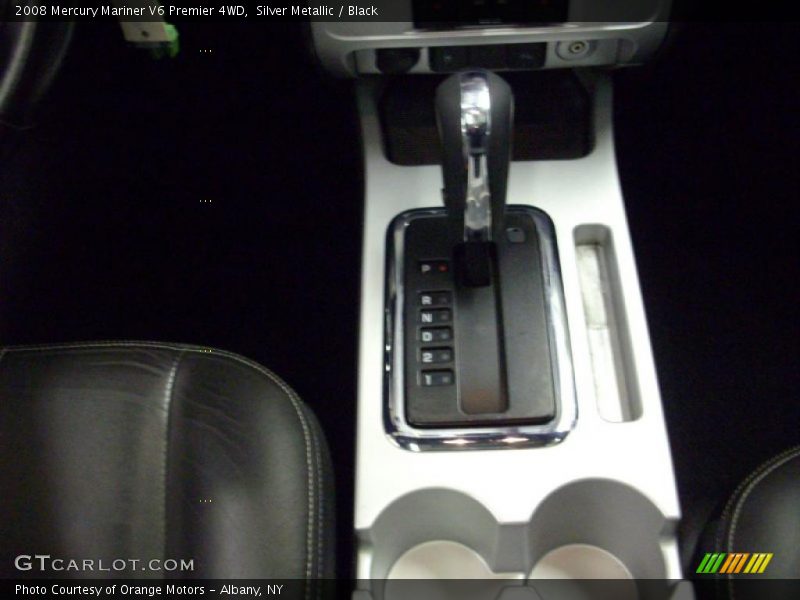 Silver Metallic / Black 2008 Mercury Mariner V6 Premier 4WD