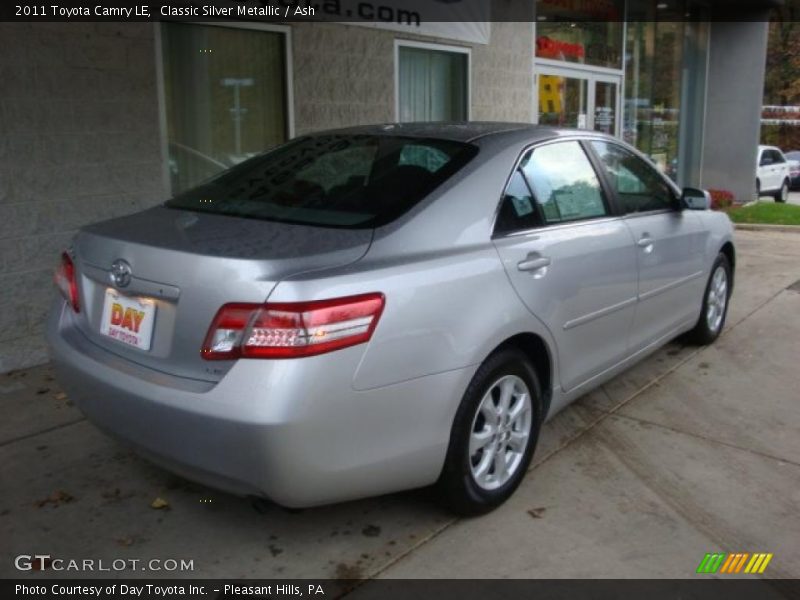 Classic Silver Metallic / Ash 2011 Toyota Camry LE