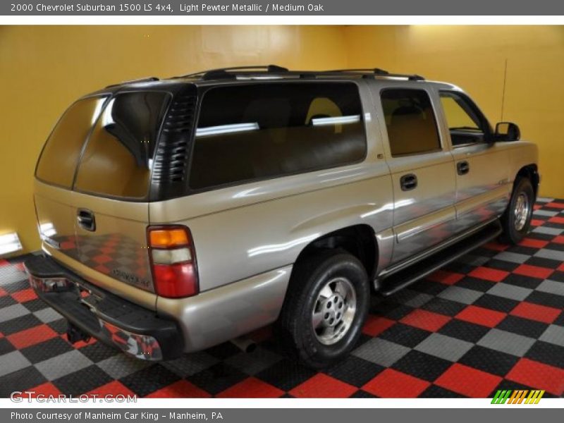 Light Pewter Metallic / Medium Oak 2000 Chevrolet Suburban 1500 LS 4x4