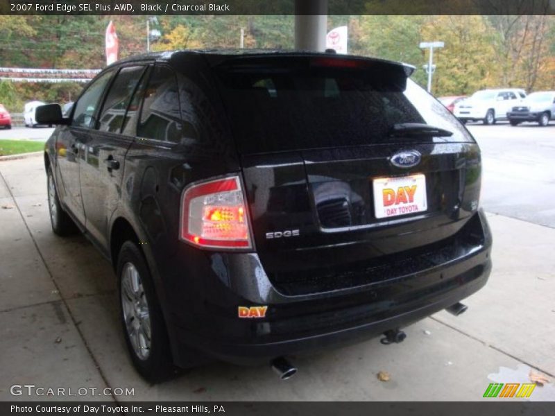 Black / Charcoal Black 2007 Ford Edge SEL Plus AWD