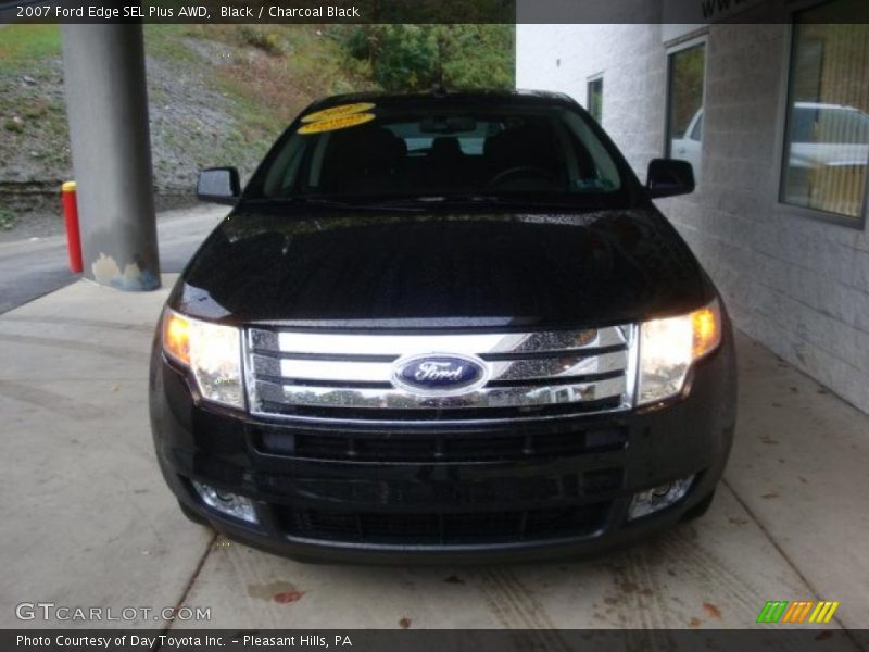 Black / Charcoal Black 2007 Ford Edge SEL Plus AWD