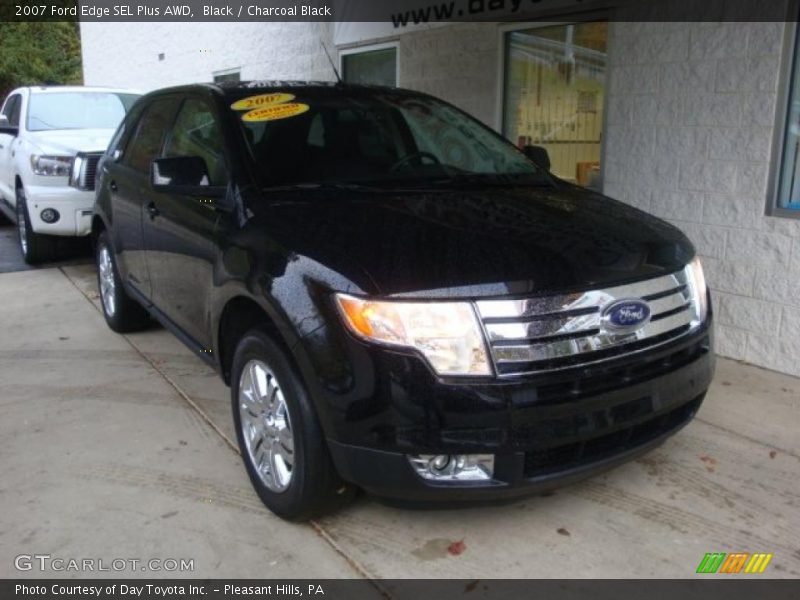 Black / Charcoal Black 2007 Ford Edge SEL Plus AWD