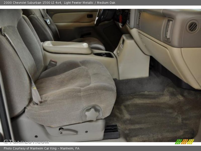 Light Pewter Metallic / Medium Oak 2000 Chevrolet Suburban 1500 LS 4x4