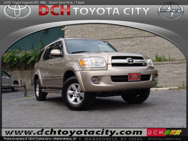 Desert Sand Mica / Taupe 2005 Toyota Sequoia SR5 4WD
