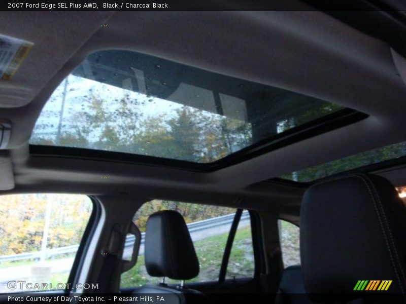 Black / Charcoal Black 2007 Ford Edge SEL Plus AWD