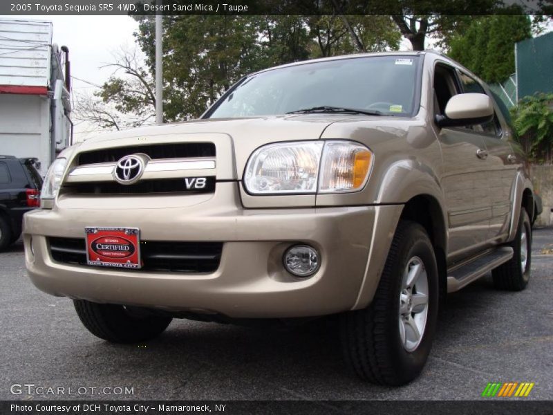 Desert Sand Mica / Taupe 2005 Toyota Sequoia SR5 4WD