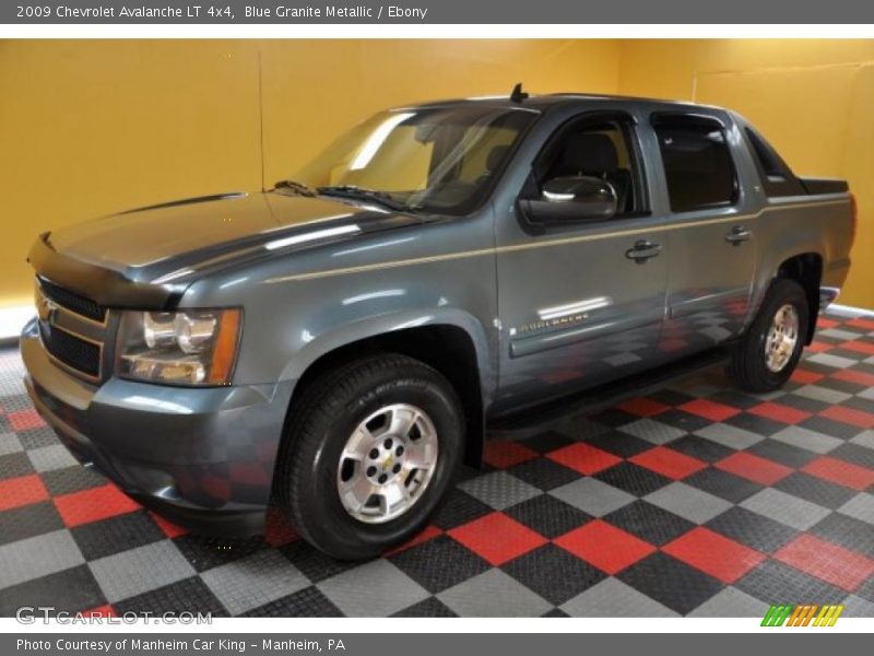 Blue Granite Metallic / Ebony 2009 Chevrolet Avalanche LT 4x4