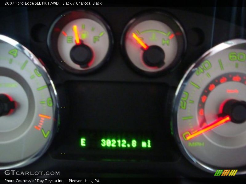 Black / Charcoal Black 2007 Ford Edge SEL Plus AWD