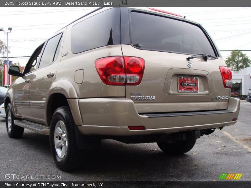 Desert Sand Mica / Taupe 2005 Toyota Sequoia SR5 4WD