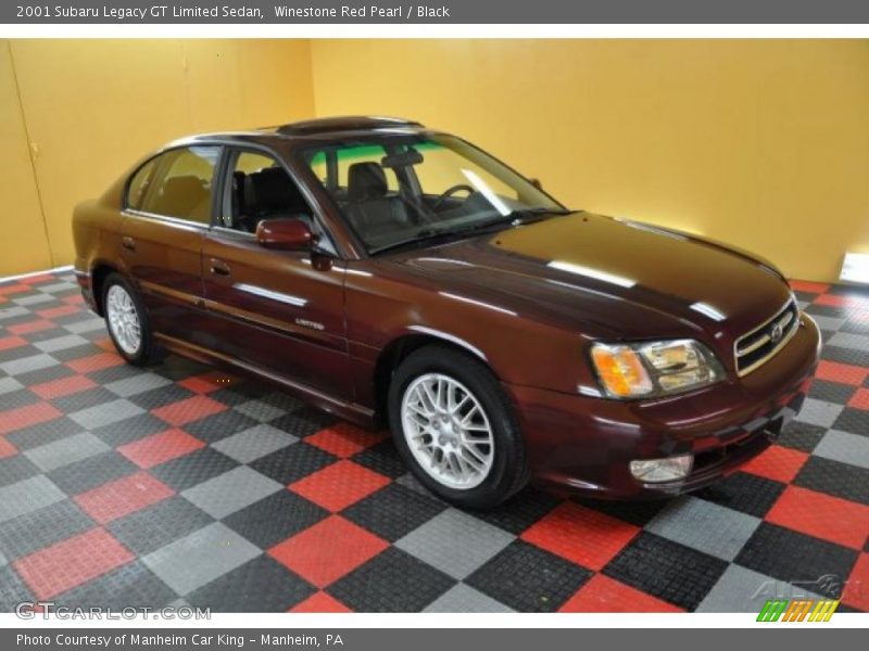 Front 3/4 View of 2001 Legacy GT Limited Sedan