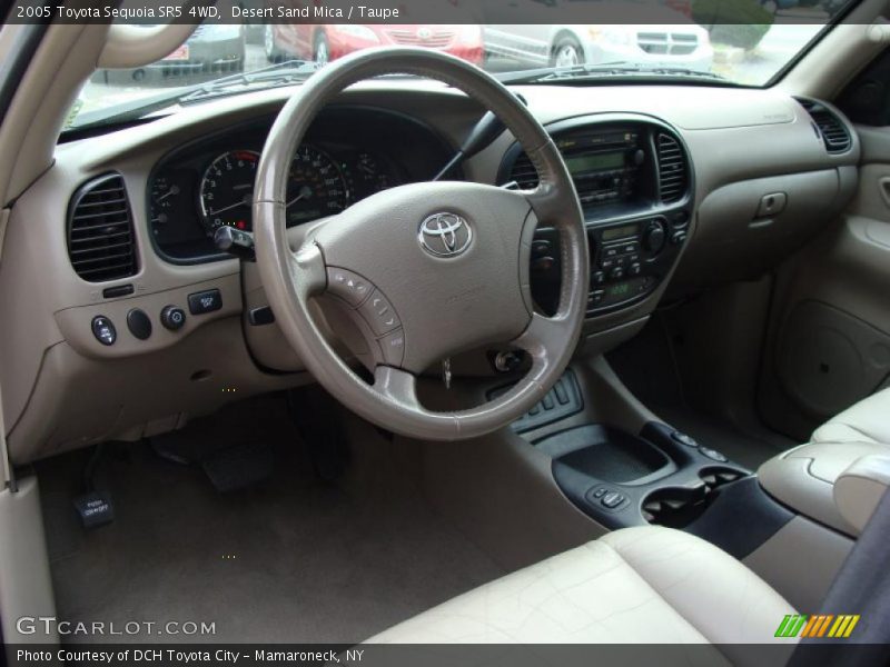Desert Sand Mica / Taupe 2005 Toyota Sequoia SR5 4WD