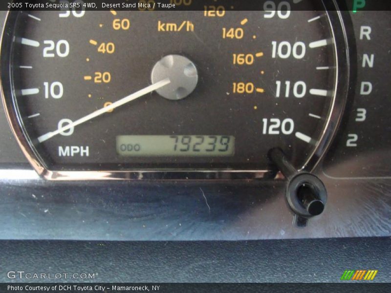 Desert Sand Mica / Taupe 2005 Toyota Sequoia SR5 4WD