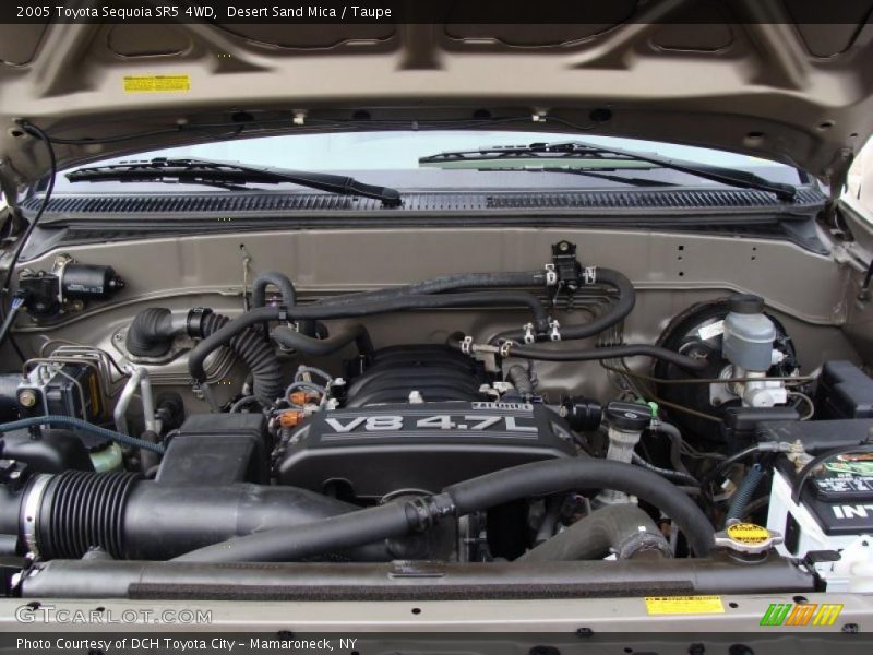 Desert Sand Mica / Taupe 2005 Toyota Sequoia SR5 4WD