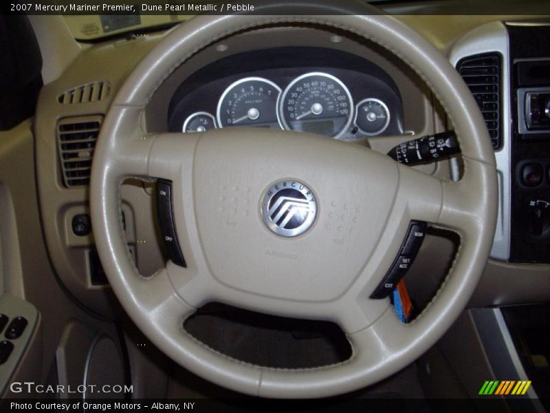 Dune Pearl Metallic / Pebble 2007 Mercury Mariner Premier