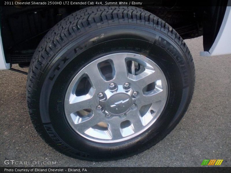  2011 Silverado 2500HD LTZ Extended Cab 4x4 Wheel