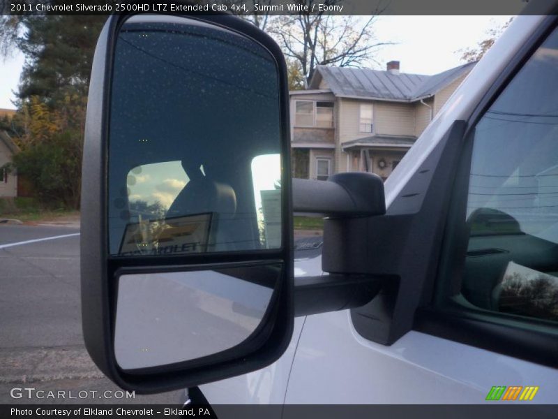 Summit White / Ebony 2011 Chevrolet Silverado 2500HD LTZ Extended Cab 4x4