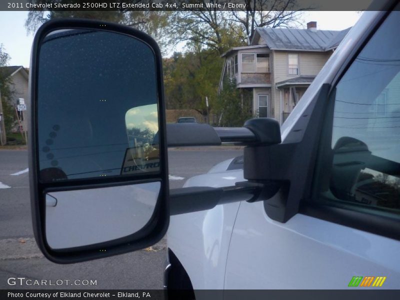 Summit White / Ebony 2011 Chevrolet Silverado 2500HD LTZ Extended Cab 4x4