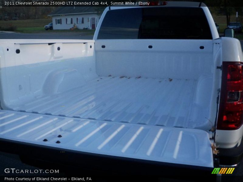 Summit White / Ebony 2011 Chevrolet Silverado 2500HD LTZ Extended Cab 4x4