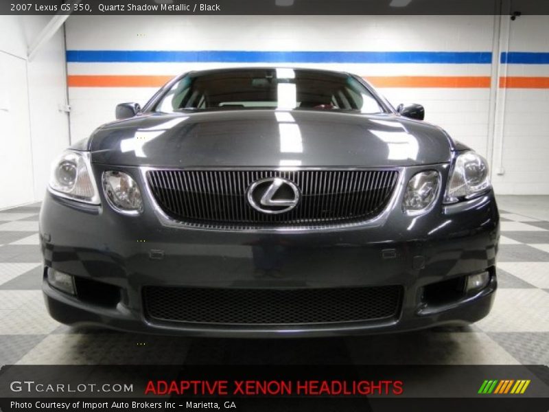 Quartz Shadow Metallic / Black 2007 Lexus GS 350