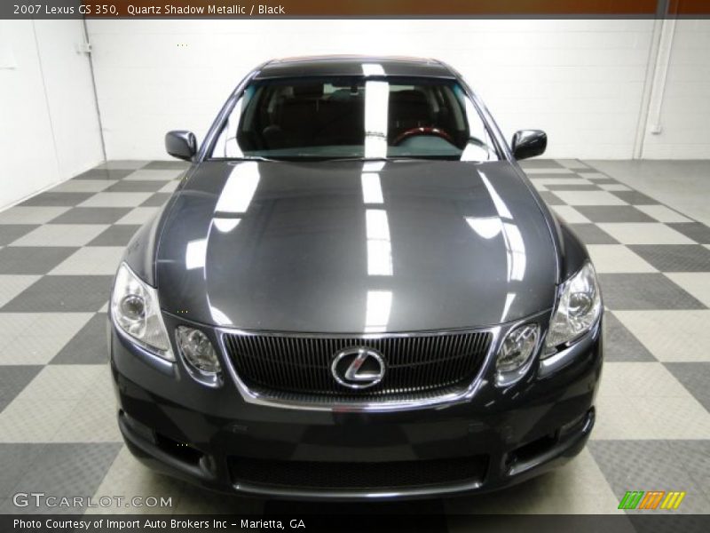 Quartz Shadow Metallic / Black 2007 Lexus GS 350