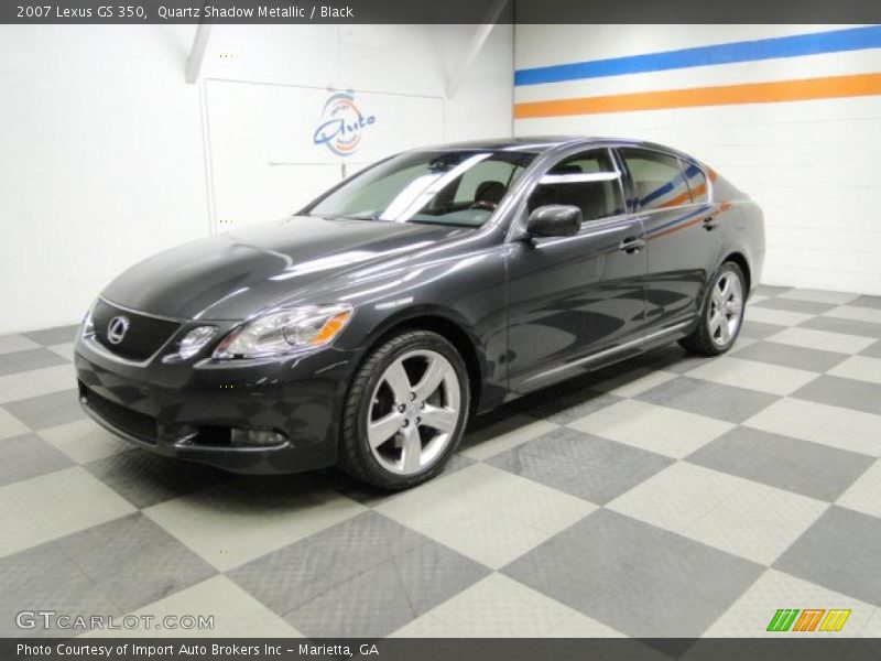 Quartz Shadow Metallic / Black 2007 Lexus GS 350