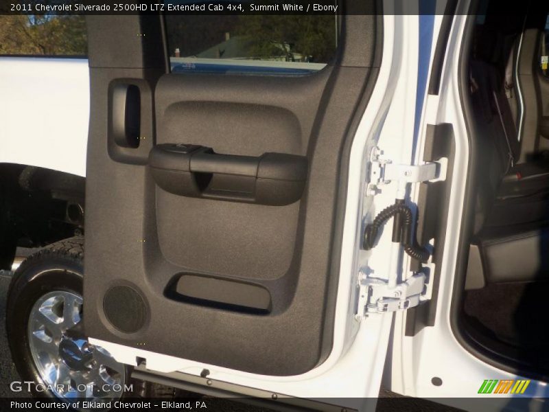 Door Panel of 2011 Silverado 2500HD LTZ Extended Cab 4x4
