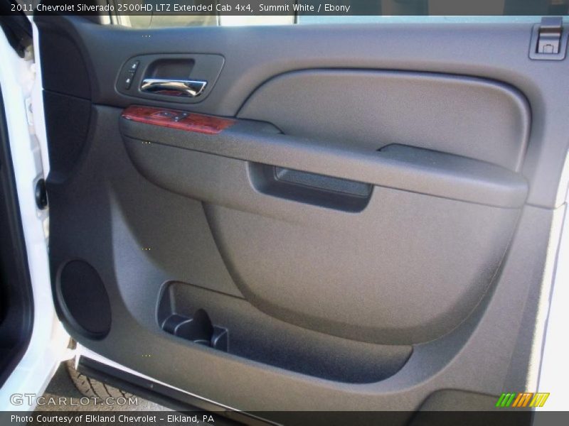Door Panel of 2011 Silverado 2500HD LTZ Extended Cab 4x4