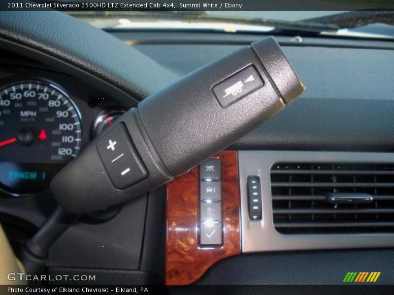 Summit White / Ebony 2011 Chevrolet Silverado 2500HD LTZ Extended Cab 4x4
