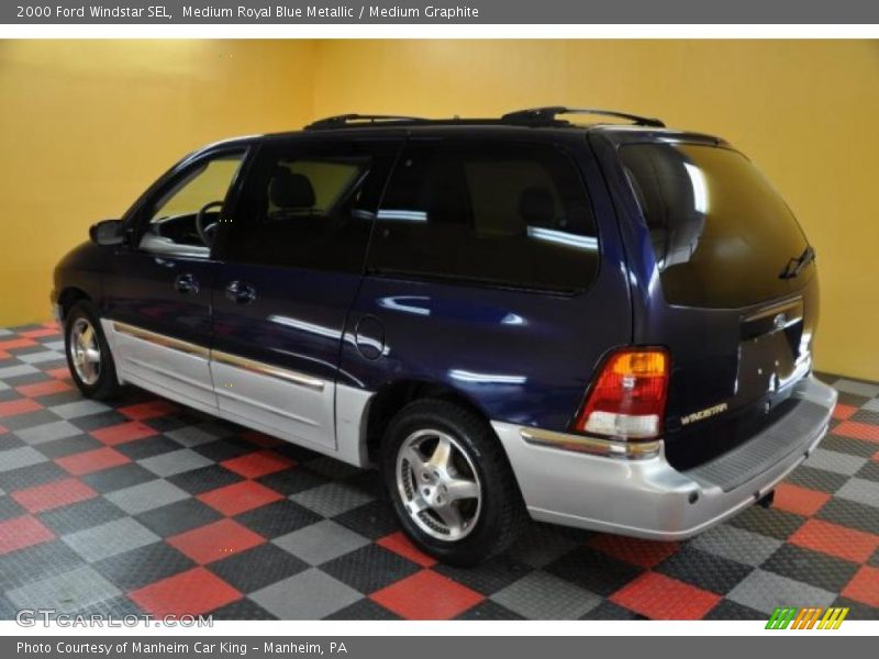 Medium Royal Blue Metallic / Medium Graphite 2000 Ford Windstar SEL