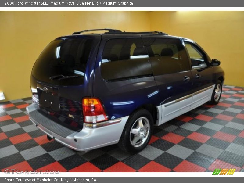 Medium Royal Blue Metallic / Medium Graphite 2000 Ford Windstar SEL