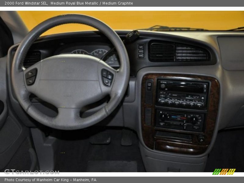 Medium Royal Blue Metallic / Medium Graphite 2000 Ford Windstar SEL