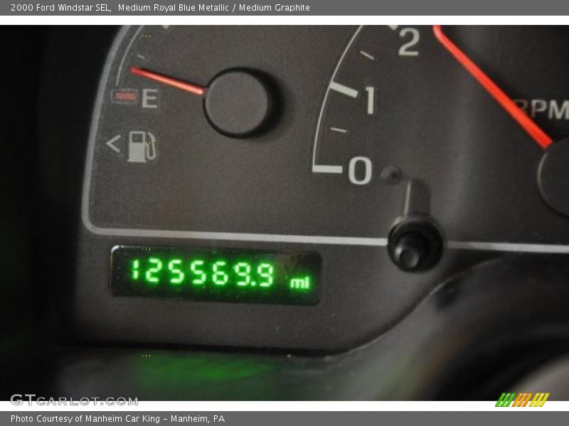 Medium Royal Blue Metallic / Medium Graphite 2000 Ford Windstar SEL