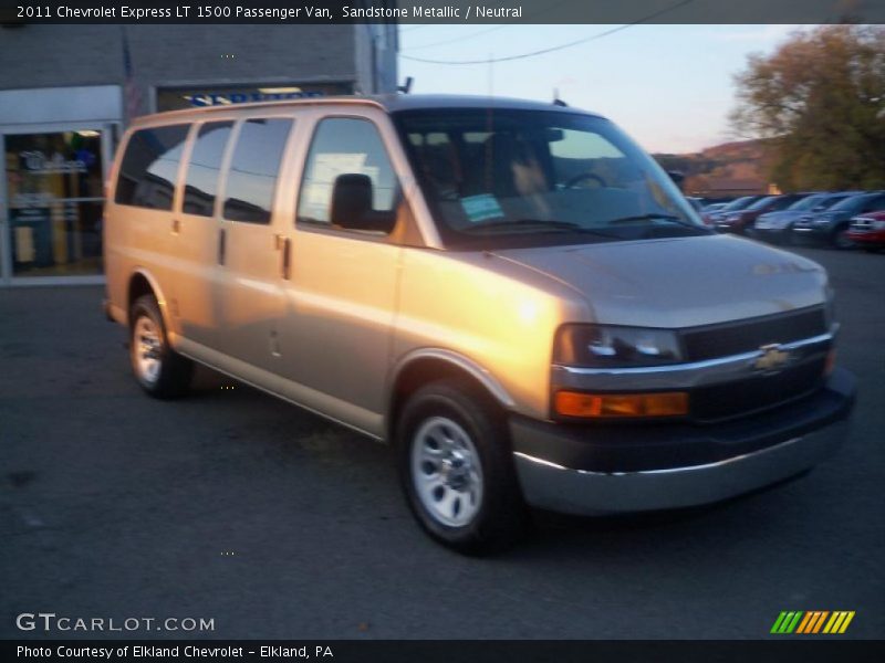 Sandstone Metallic / Neutral 2011 Chevrolet Express LT 1500 Passenger Van