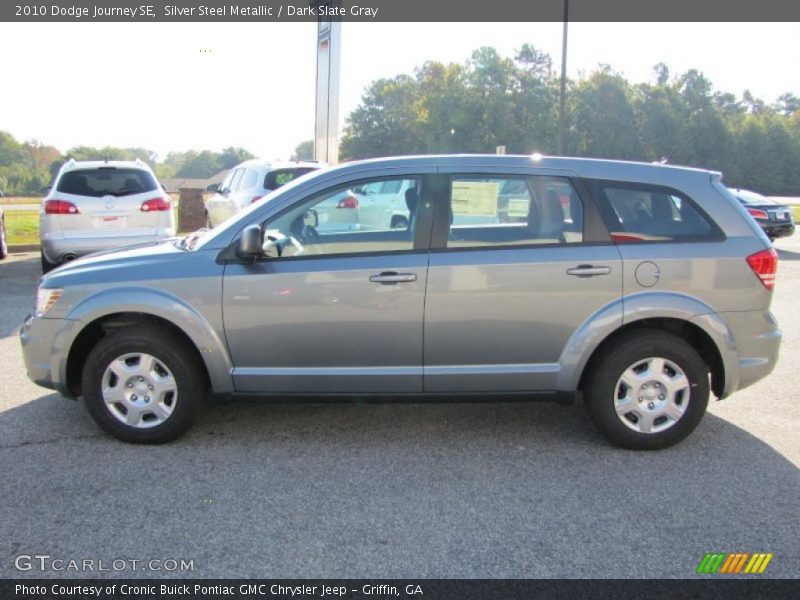 Silver Steel Metallic / Dark Slate Gray 2010 Dodge Journey SE