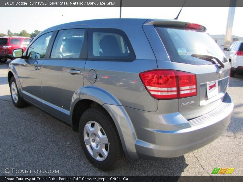 Silver Steel Metallic / Dark Slate Gray 2010 Dodge Journey SE