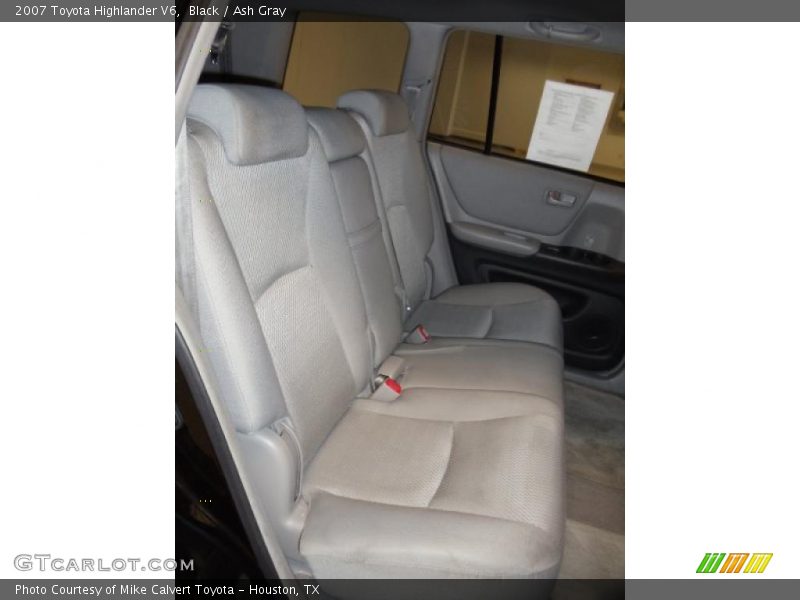 Black / Ash Gray 2007 Toyota Highlander V6
