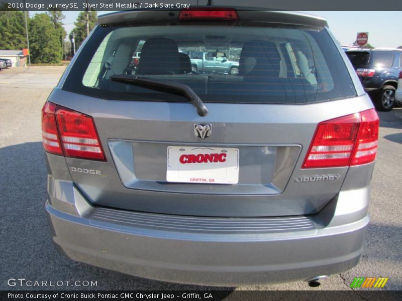 Silver Steel Metallic / Dark Slate Gray 2010 Dodge Journey SE