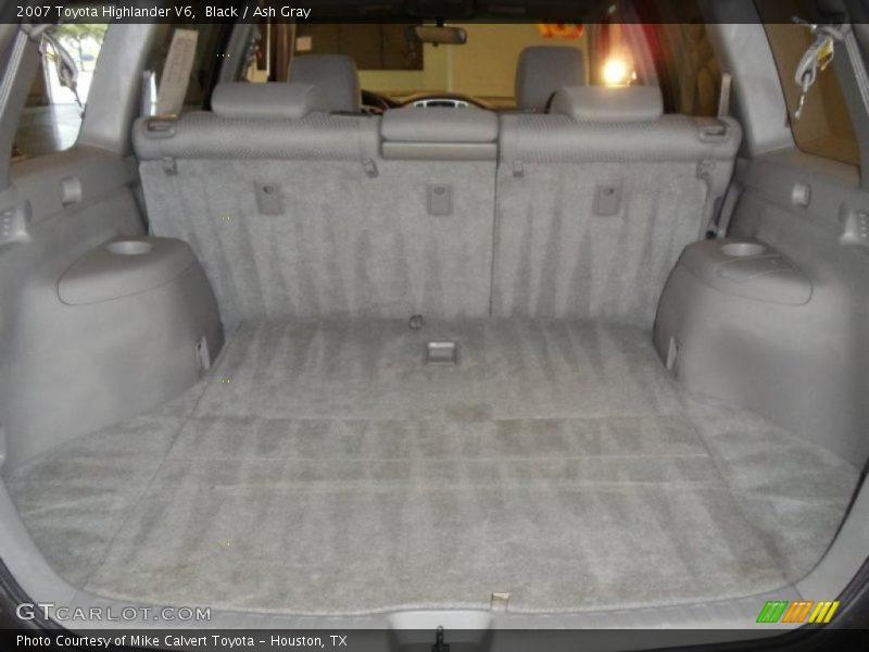 Black / Ash Gray 2007 Toyota Highlander V6