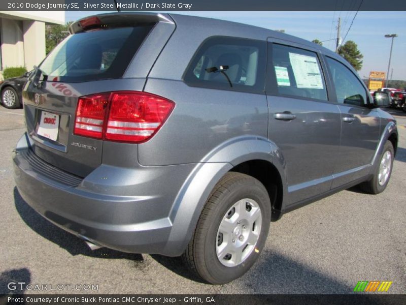 Silver Steel Metallic / Dark Slate Gray 2010 Dodge Journey SE