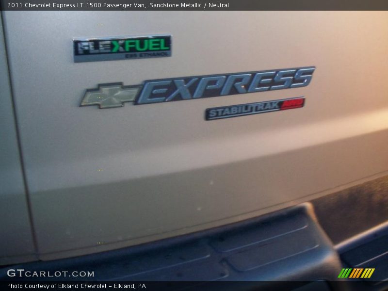 Sandstone Metallic / Neutral 2011 Chevrolet Express LT 1500 Passenger Van