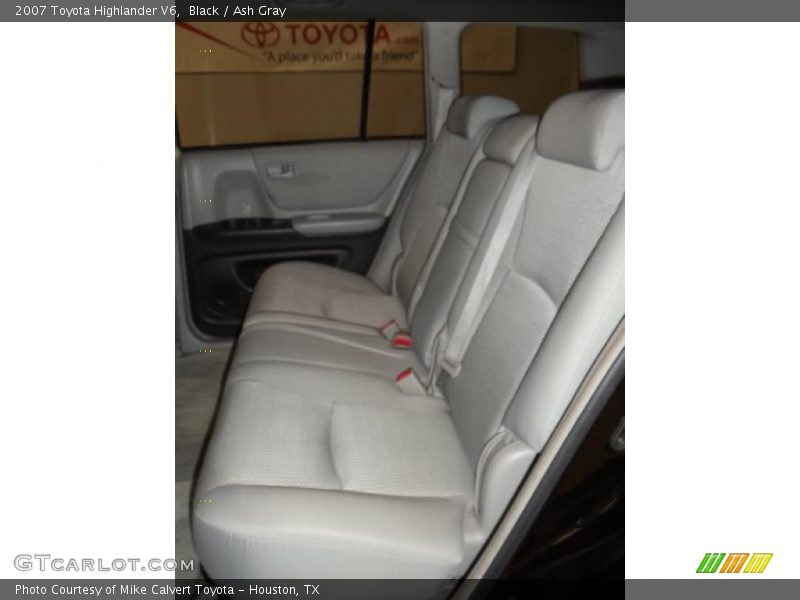 Black / Ash Gray 2007 Toyota Highlander V6