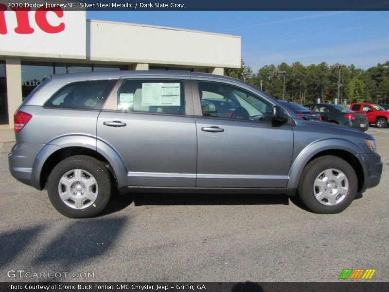 Silver Steel Metallic / Dark Slate Gray 2010 Dodge Journey SE