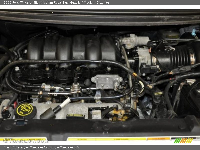  2000 Windstar SEL Engine - 3.8 Liter OHV 12-Valve V6