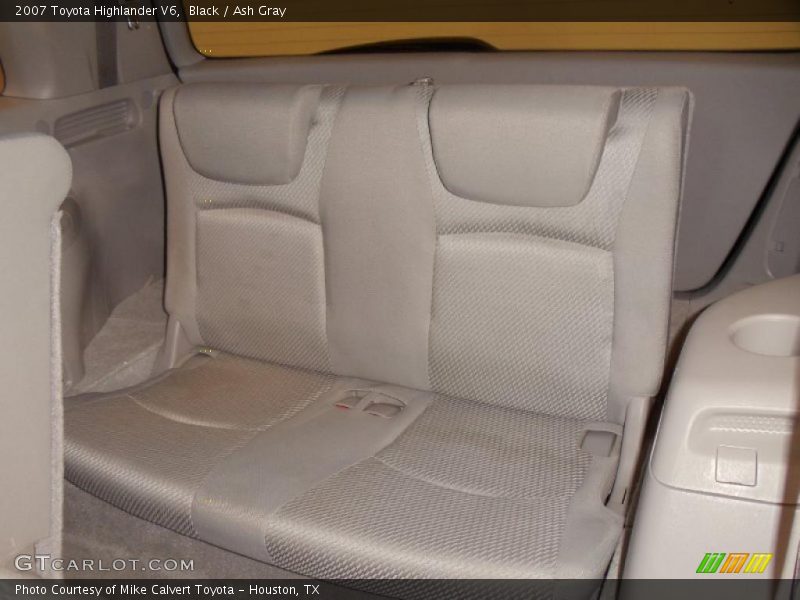 Black / Ash Gray 2007 Toyota Highlander V6
