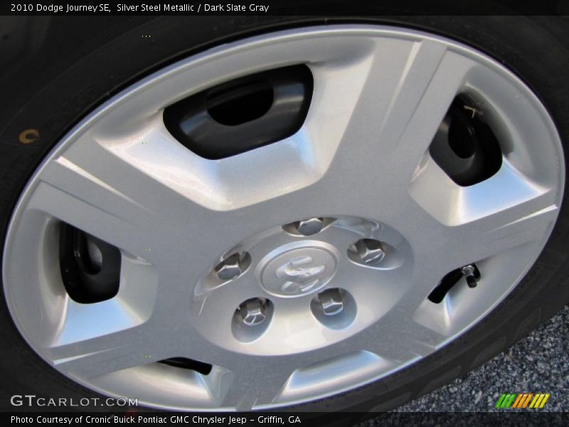 Silver Steel Metallic / Dark Slate Gray 2010 Dodge Journey SE